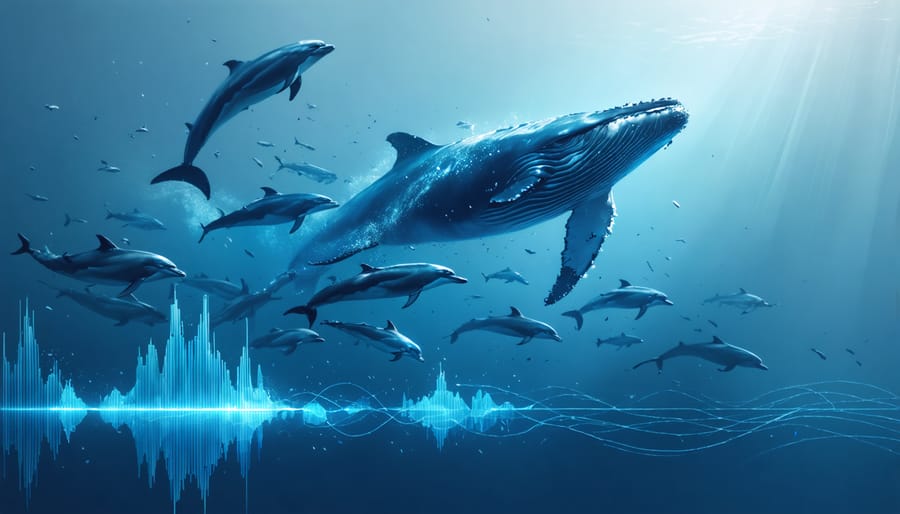 How Marine Mammals Use Sound To Navigate Hunt And Thrive In The Deep 