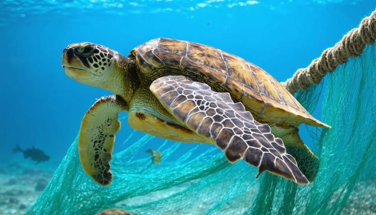 Entangled Turtle Plastic's Deadly Grip: How Marine Life Pays the Price for Our ...