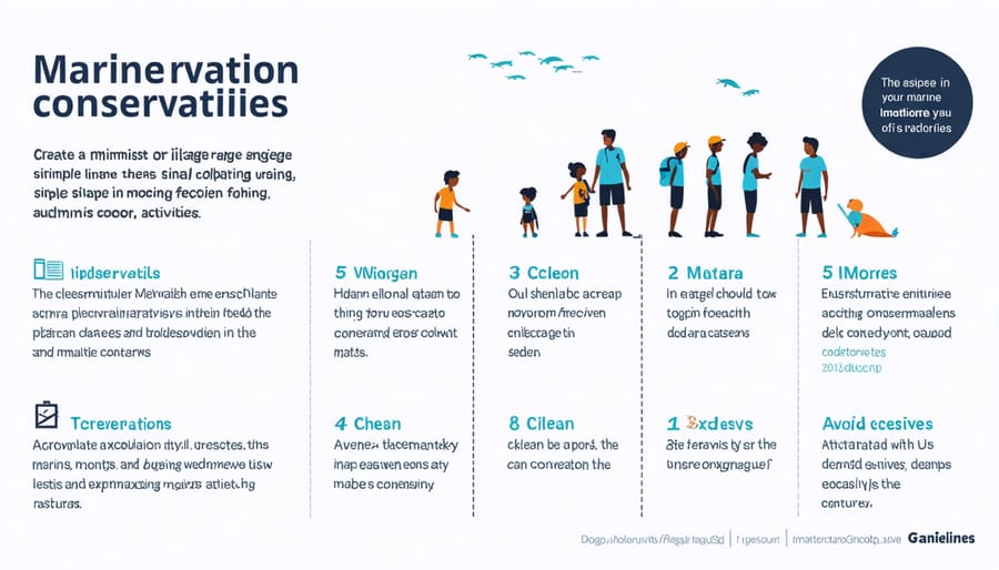 Visual diagram showing various marine education activities tailored for children, teens, and adults