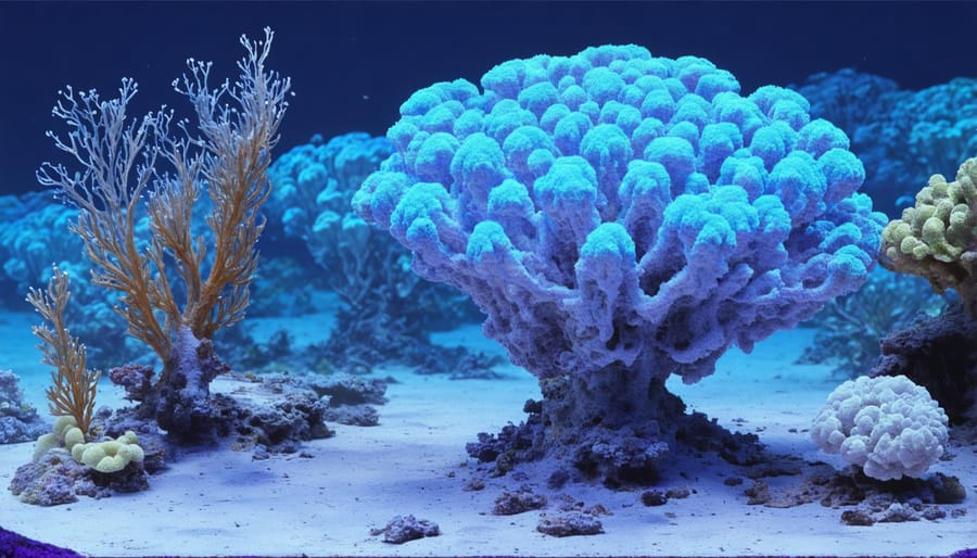 Time series plot showing coral bleaching events with spatial heat map overlay created in R